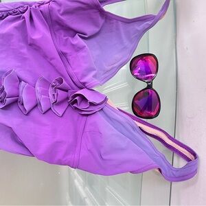 Purple Women's One Piece Swimsuit